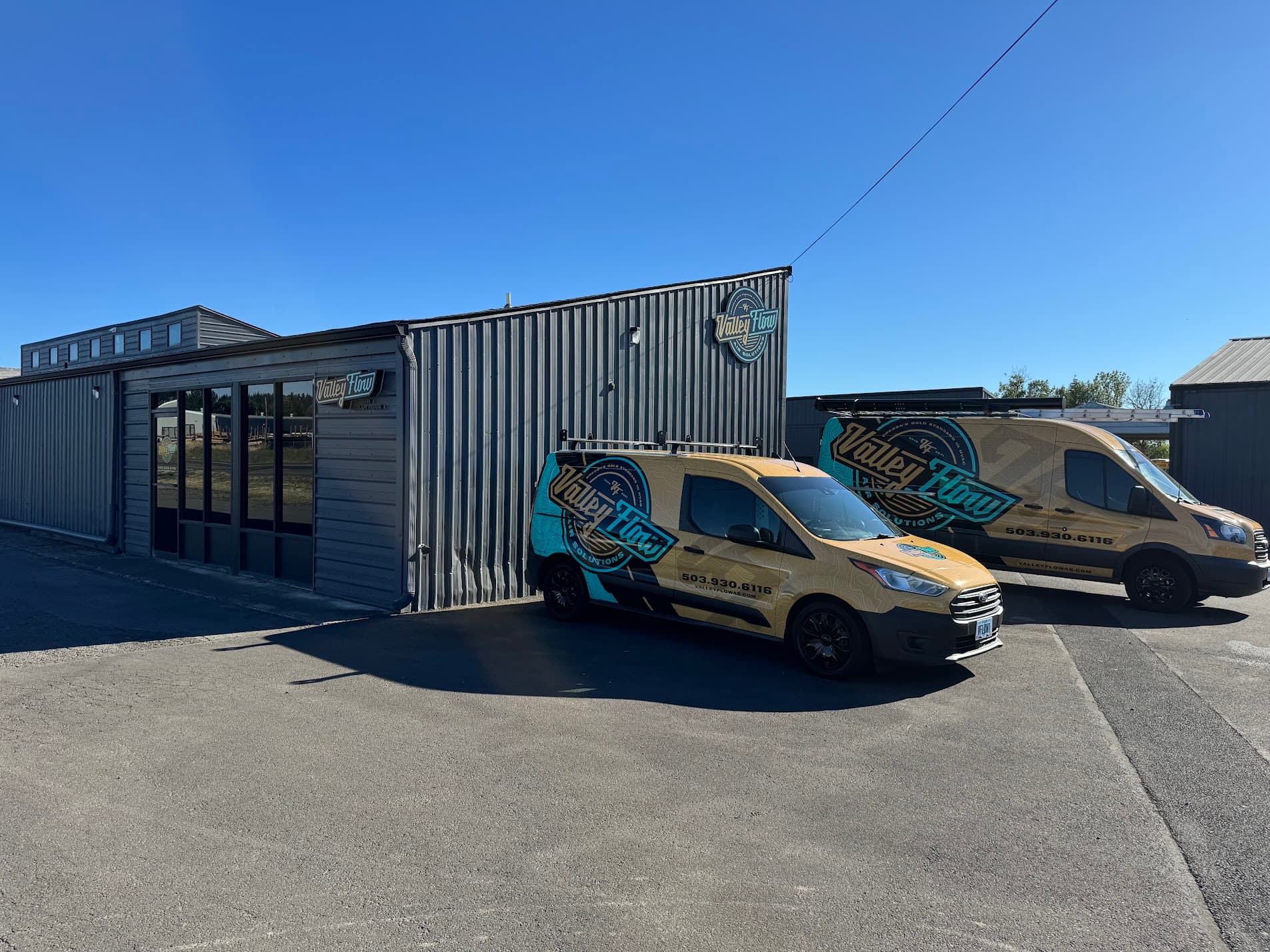 Valley Flow Air Solutions AC installation project